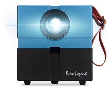 Acer Beamer QH12a 135 ANSI Lumen DLP 3D FWVGA blue/black