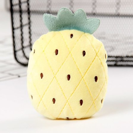 Ananas Interaktiv katt leksak katt leksak skramla papper interaktiv f