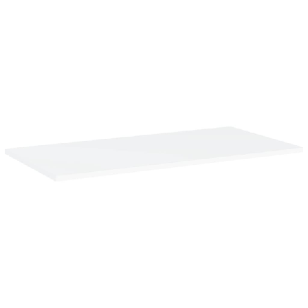 Vidaxl Hyllplan 8 St Vit 80x40x1,5 Cm Konstruerat Trä Vit