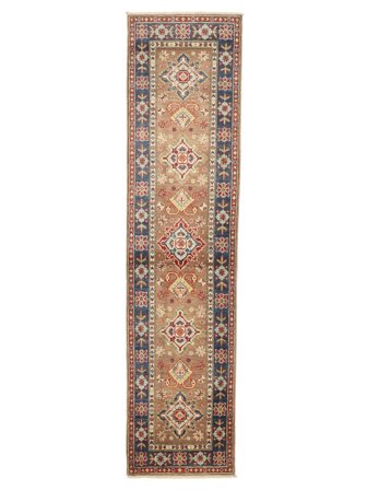 Hand Knotted Kazak Fine Rug 59X246