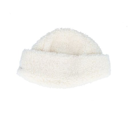 Seeberger - Vit cuff Beanie - Teddy Toque White Cuff @ Hatstore