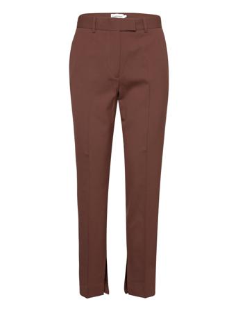 Tailored Slim Pant Trousers Suitpants Ruskea Calvin Klein
