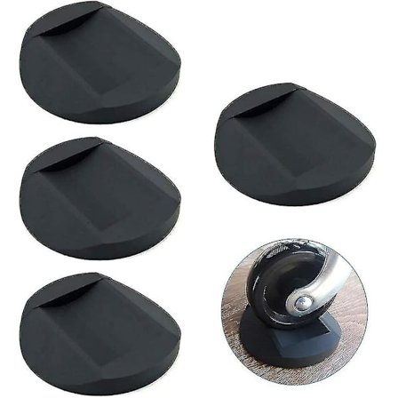 Møbelhjulskop Gummi Fødder Puder Anti-Skrid Møbelunderlag