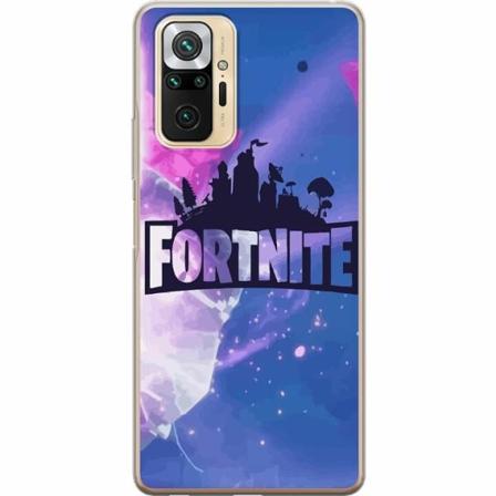 Xiaomi Redmi Note 10 Pro Genomskinligt Skal Fortnite Gaming