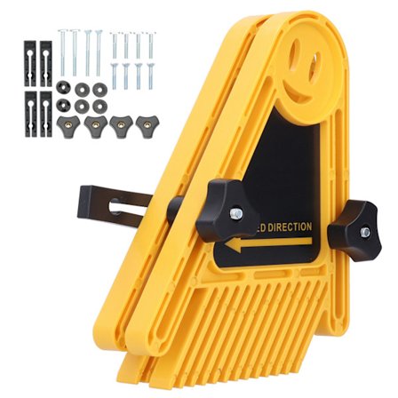 Multifunktionelle dobbelte fjerbrætter til routerborde, save, geringsmåler, slids, gør-det-selv træbearbejdning, snedkeri, håndværktøj