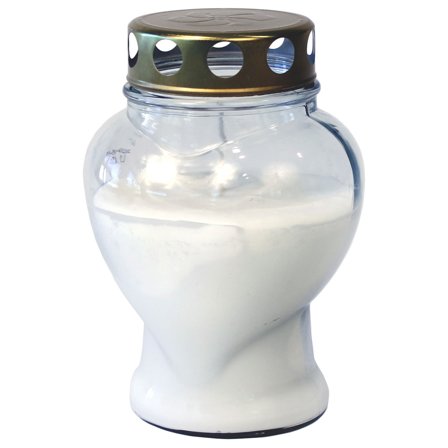 Hjerteformet Gravlys