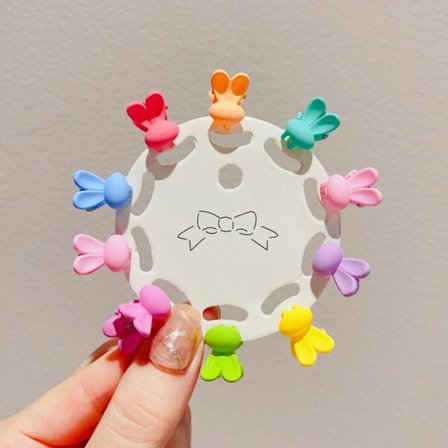 Mini Små Hårklør Hårklemmer KANIN KANIN