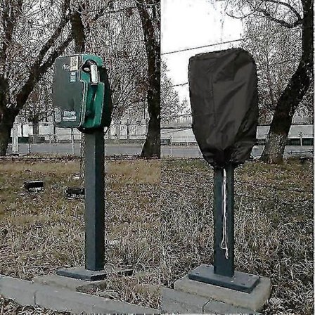 EV Laddare Regn- och Solskydd 420D Laddstolpeskydd