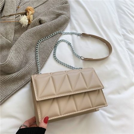 Skulder Underarm Veske Clutch Veske KHAKI