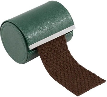 Alan Paine Knitted Wool Tie Brown