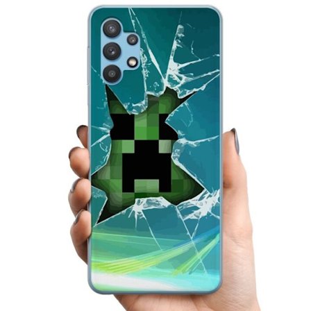 Kompatibelt Mobildeksel til Samsung Samsung Galaxy A32 5G MineCraft