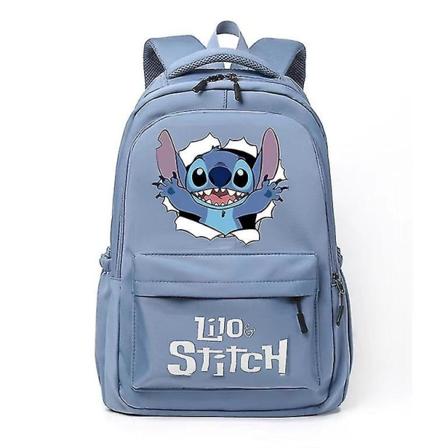 Anime Stitch Reppu Lasten Koululaukut Tyt t P iv reppu Lasten Nuorten Laukut Kawaii Vedenpit v Suuri Tilavuus Koululaukku style 1