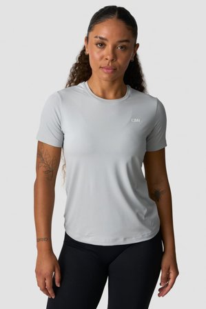 ICANIWILL - Training High Neck T-Shirt Wmn Light Grey - Damen - ICIW