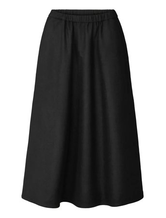 STUDIO FEDER Agnes Skirt - Wool - Black - S