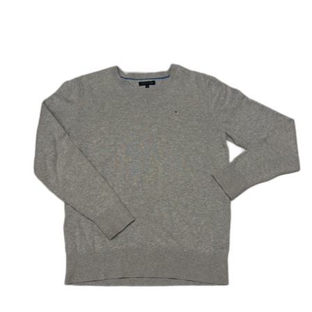 Grå stickad tröja Tommy Hilfiger