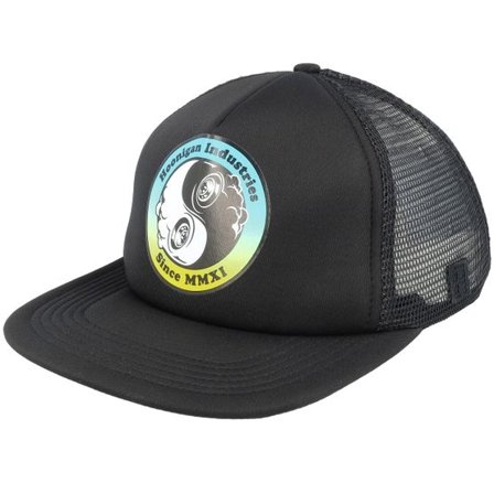 Hoonigan - Svart trucker Keps - Pitted Hat Black Trucker @ Hatstore