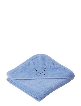 Albert Hooded Towel Home Bath Time Towels & Cloths Towels Blå Liewood