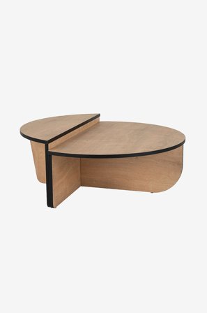 Hanah Home - Sohvapöytä Vegas - Ruskea - Sohvapöydät - - Homeroom