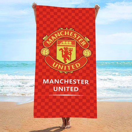 Absorberende håndklæde i mikrofiber, komfortabelt og hurtigtørrende håndklæde, team badehåndklæde, fan gave, julegave 70x140cm.