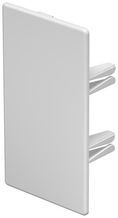 Obo Bettermann 6175566 Päätykappale halogeeniton, valkoinen 110 x 60 mm, Asennustuotteet