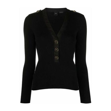 Pinko Alexander Blouse , Zwart , Dames , Maat: L
