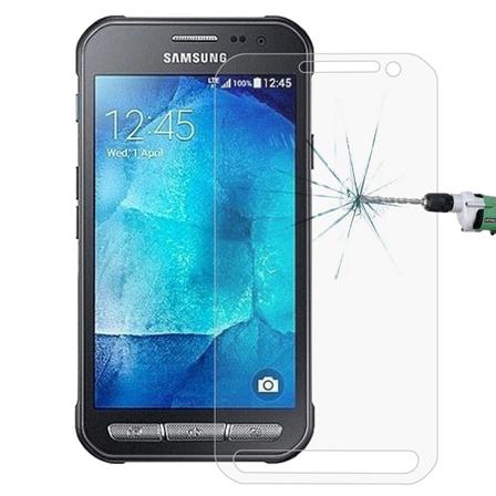 Displayskydd 2.5d För Galaxy Xcover 4 - Av Härdat Glas 9h