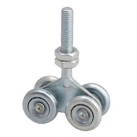 Kraftig Skyveskinne Rulle Hengende Låvedør Skinne Tralle Hjul--