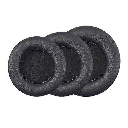 Runda öronkuddar kompatibla med hörlurar, 50 mm till 110 mm tillgängliga 95 mm