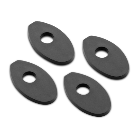 Montageset voor Indicatoren Rizoma Zwart - MV Agusta Brutale 675 2012-2015