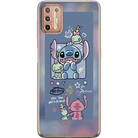 Motorola Moto G9 Plus L pin kyv kuori Stitch Yst v t