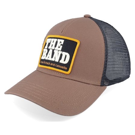 American Needle - "Redes " trucker Boné - The Band Valin Brown/Black Trucker @ Hatstore