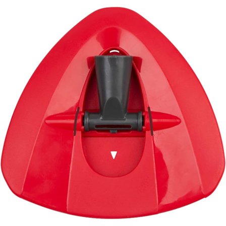 Passer til moppebase, passer til Vileda O-Cedar plastikmoppetilbehør rød trekantet moppehoved moppebase låg til spand