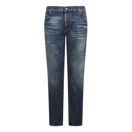 Balmain, Jeans Niebieski, Mężczyzna, Rozmiar: W31