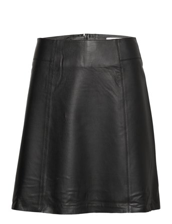 Selected | Slfnew Ibi Mw Leather Skirt B Noos | 42