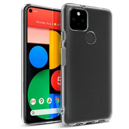 Google Pixel 5 Genomskinligt Mjukt TPU Skal