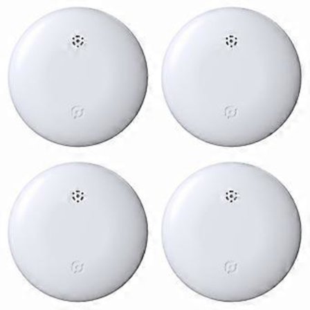 4 kpl GPS-paikannin Avaimenperä Airtag IOS:lle, valkoinen