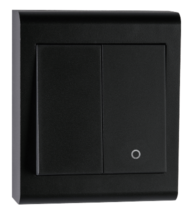 SG Bryter Påvegg Sort 2+1