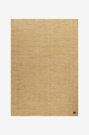 KM Home - Teppe i ull Fjord - Gul - Ulltepper - 200X300 - Fra Homeroom