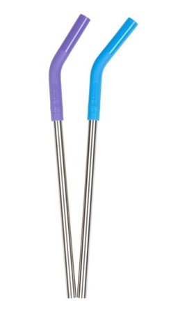 Klean Kanteen Straw 2 Pack - 8mm Multicolor