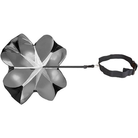 Træningsfaldskærm 56 tommer fitness faldskærm udholdenhedstræning