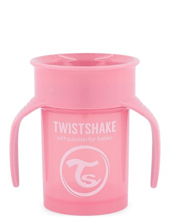 Twistshake Twistshake 360 Cup - Pink - ONE SIZE