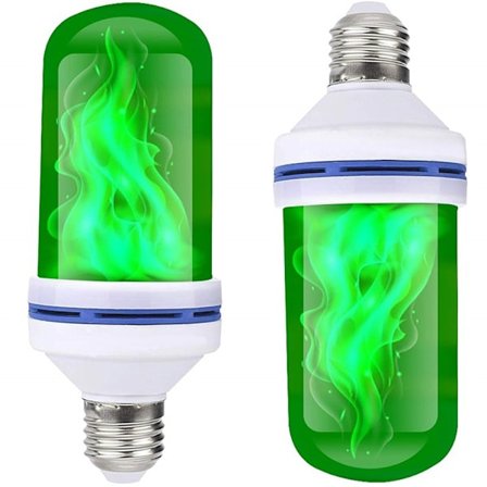 Flammig LED-lampa 2-pack