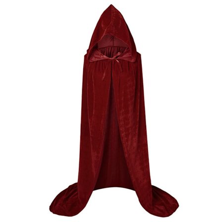 Sanderson Sisters Cape Mary Sarah Winif Kostym Jul Vuxna Barn Medeltida mantel
