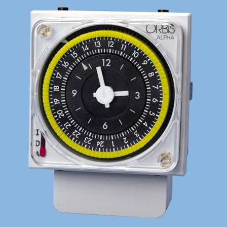 ORBIS 270123 Kopplingsur 230V, 45-60Hz, Elfördelning & strömförsörjning