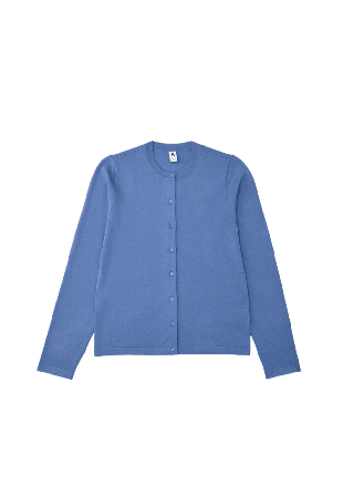 Å WOMAN Cardigan INGRID Stickat Blå XS