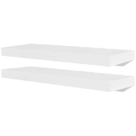 Vidaxl Vägghyllor 4 St 60 Cm Vit Vit