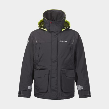 Chaqueta de navegación Musto BR1 Channel, Black, hombre, XX-Large