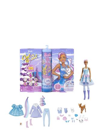 Brb Clr Rvl Advt Cal Toys Dolls & Accessories Dolls Multi/mønstret Barbie