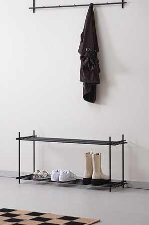 Jotex - Schoenenrek Zwart Zwart - GLAZE - Koop Schoenenrek bij Jotex