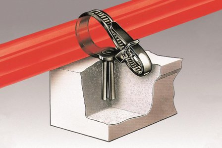 Hellermann Tyton 126-00020 Buntband med pluggfäste, 100-pack, Installationsmaterial